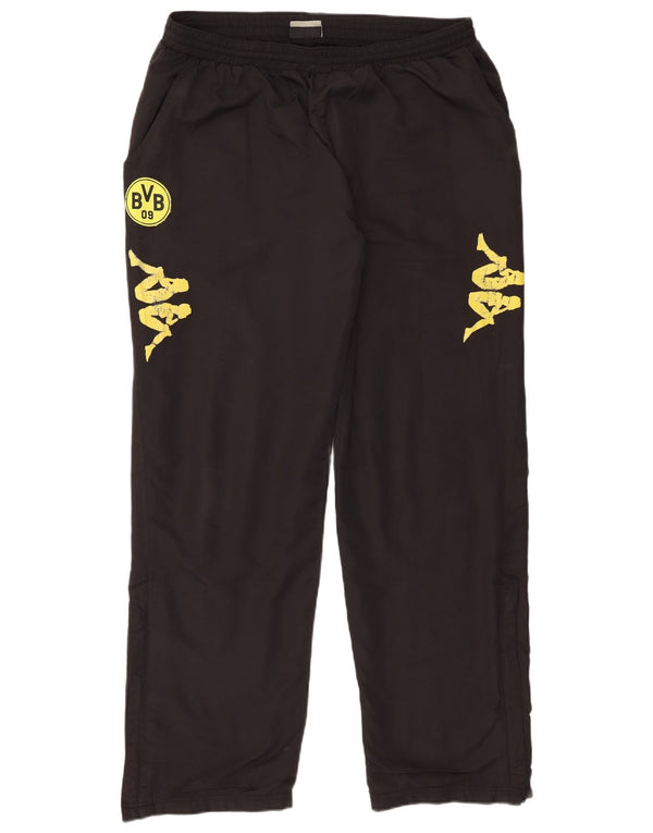 Kappa Mens BVB Dortmund Graphic αθλητική φόρμα παντελόνι 2XL μαύρο πολυεστέρα