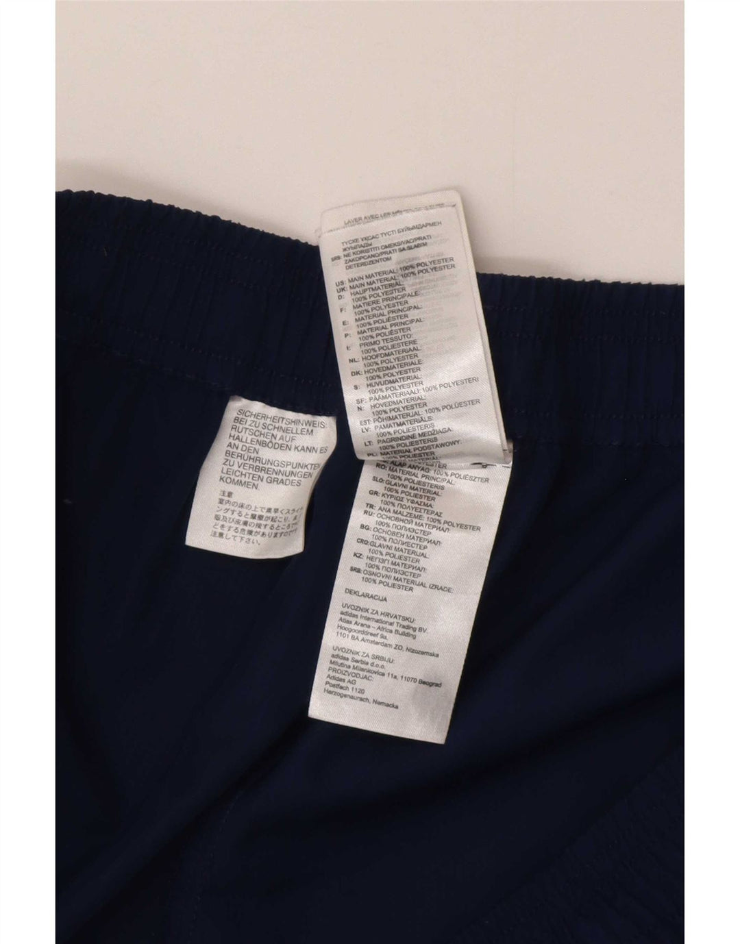 Adidas Ανδρική φόρμα Climalite Παντελόνι XL Navy Blue Polyester