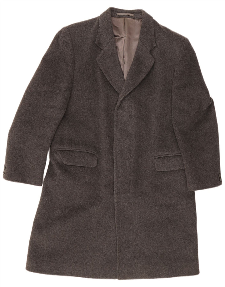 Kilmaine Ανδρικό παλτό Chesterfield UK 36 Small Grey Wool