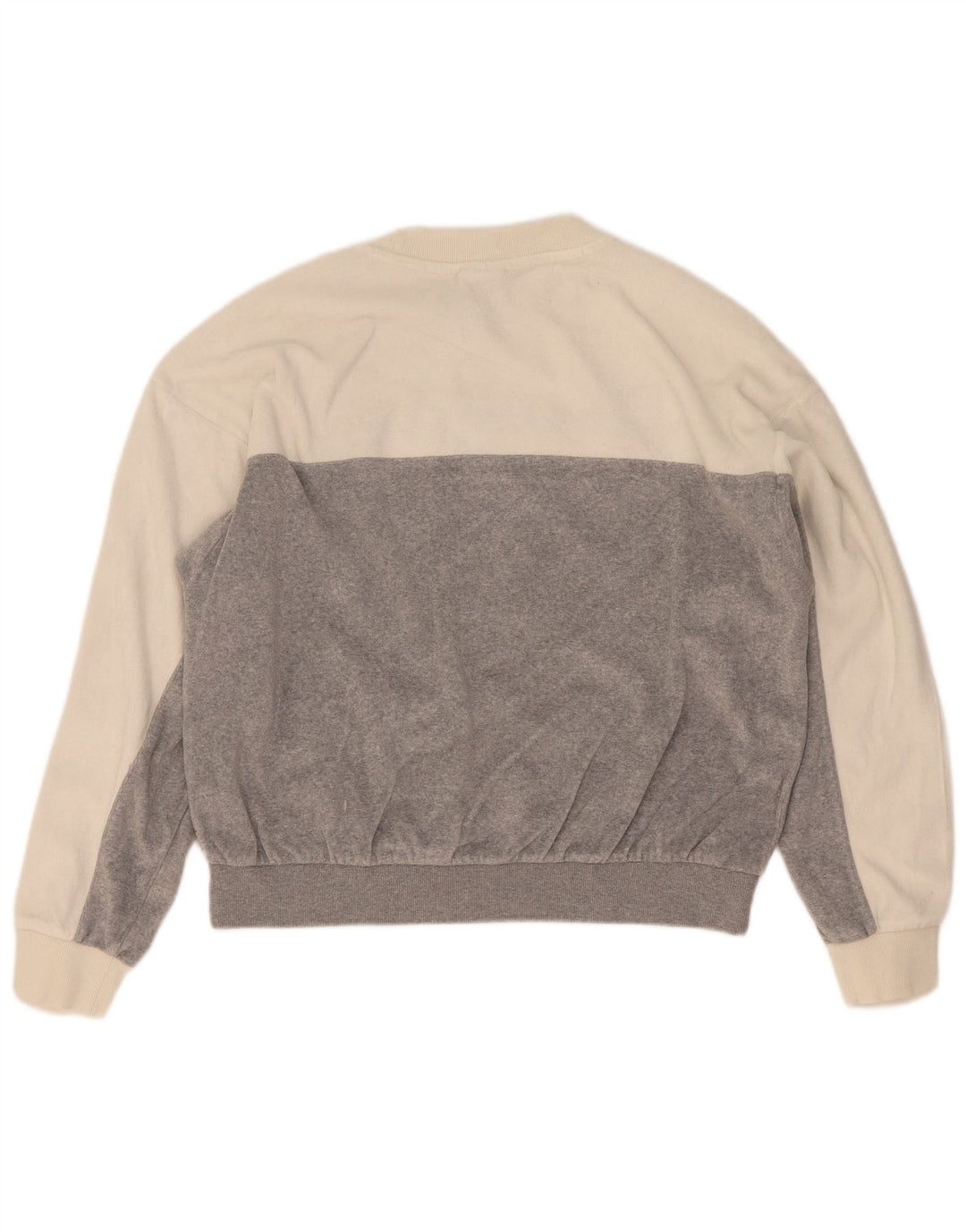 Champion Γυναικεία γραφική φούτερ Jumper UK 14 Medium White Colourblock