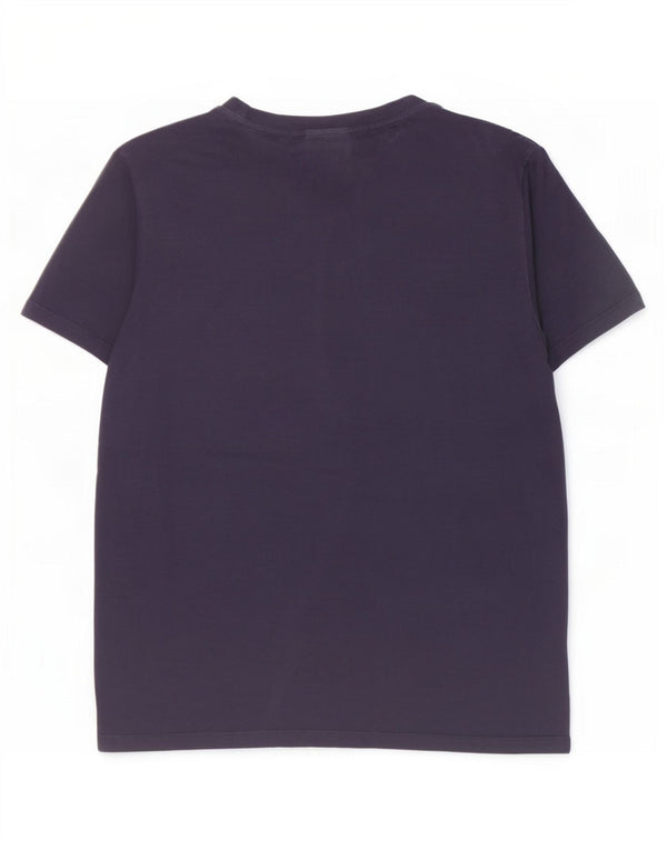 Ανδρικό T-Shirt Hugo Boss Top από μεσαίο μπλε ναυτικό βαμβακερό