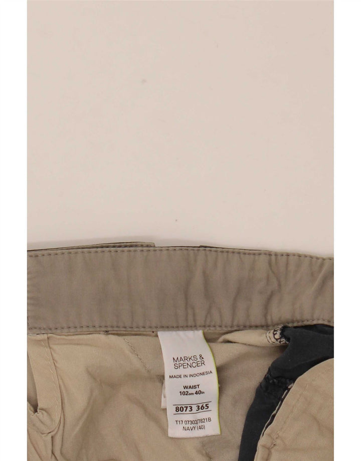 Ανδρικό σορτς Cargo Marks & Spencer W40 XL Navy Blue