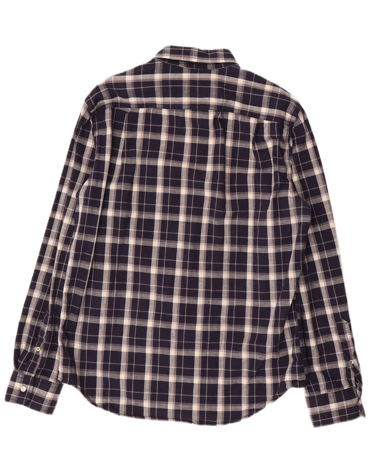 Ανδρικό πουκάμισο American Eagle, μεσαίο ναυτικό, βαμβακερό καρό