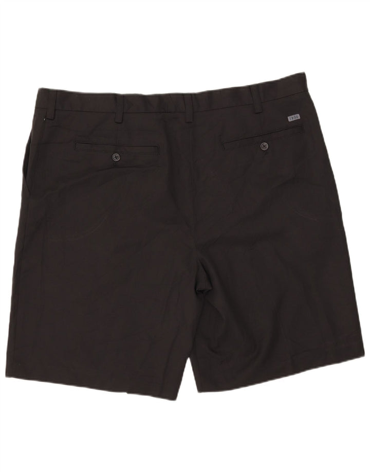 Ανδρικό σορτς Chino IZOD W42 2XL Μαύρο πολυεστέρα
