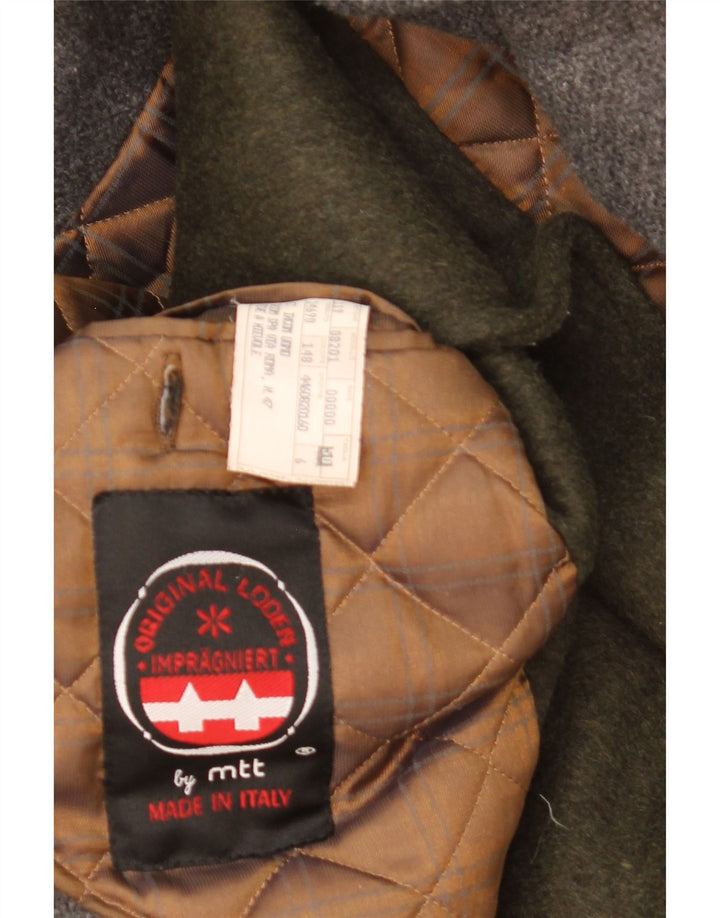 Vintage Ανδρικό Πανωφόρι UK 42 XL Χακί Μαλλί