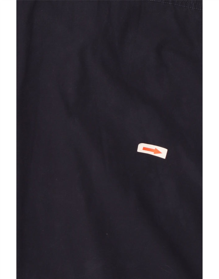 BURBERRY Ανδρικό πουκάμισο BRIT Μικρό μπλε ναυτικό βαμβακερό