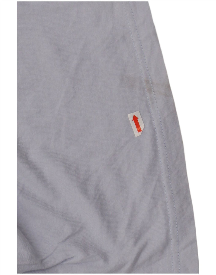 Ανδρικό γραφικό μπλουζάκι HURLEY Τοπ μεσαίο μπλε βαμβακερό