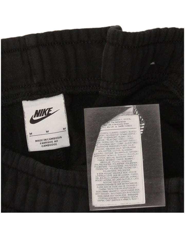 Ανδρική φόρμα Nike Cargo Παντελόνι Joggers Βαμβακερό μεσαίο μαύρο χρώμα