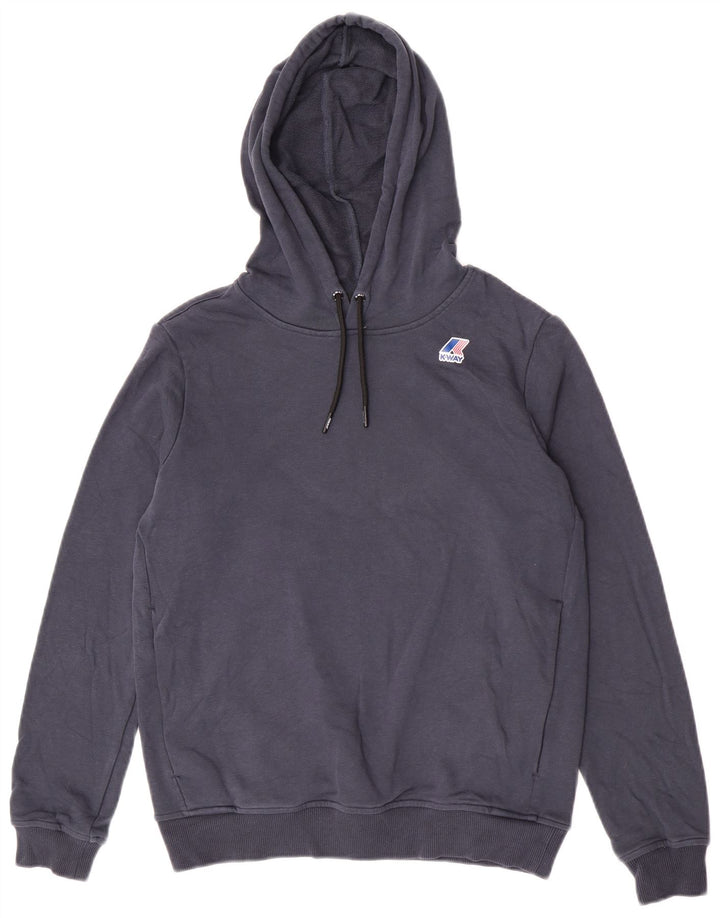 K-Way Ανδρικό Hoodie Jumper Small Navy Blue από βαμβάκι