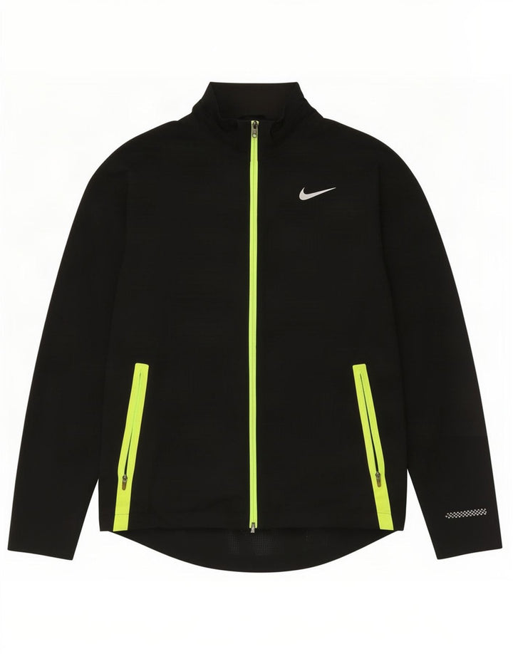 Ανδρική φόρμα Nike Μπουφάν από μικρό μαύρο πολυεστέρα