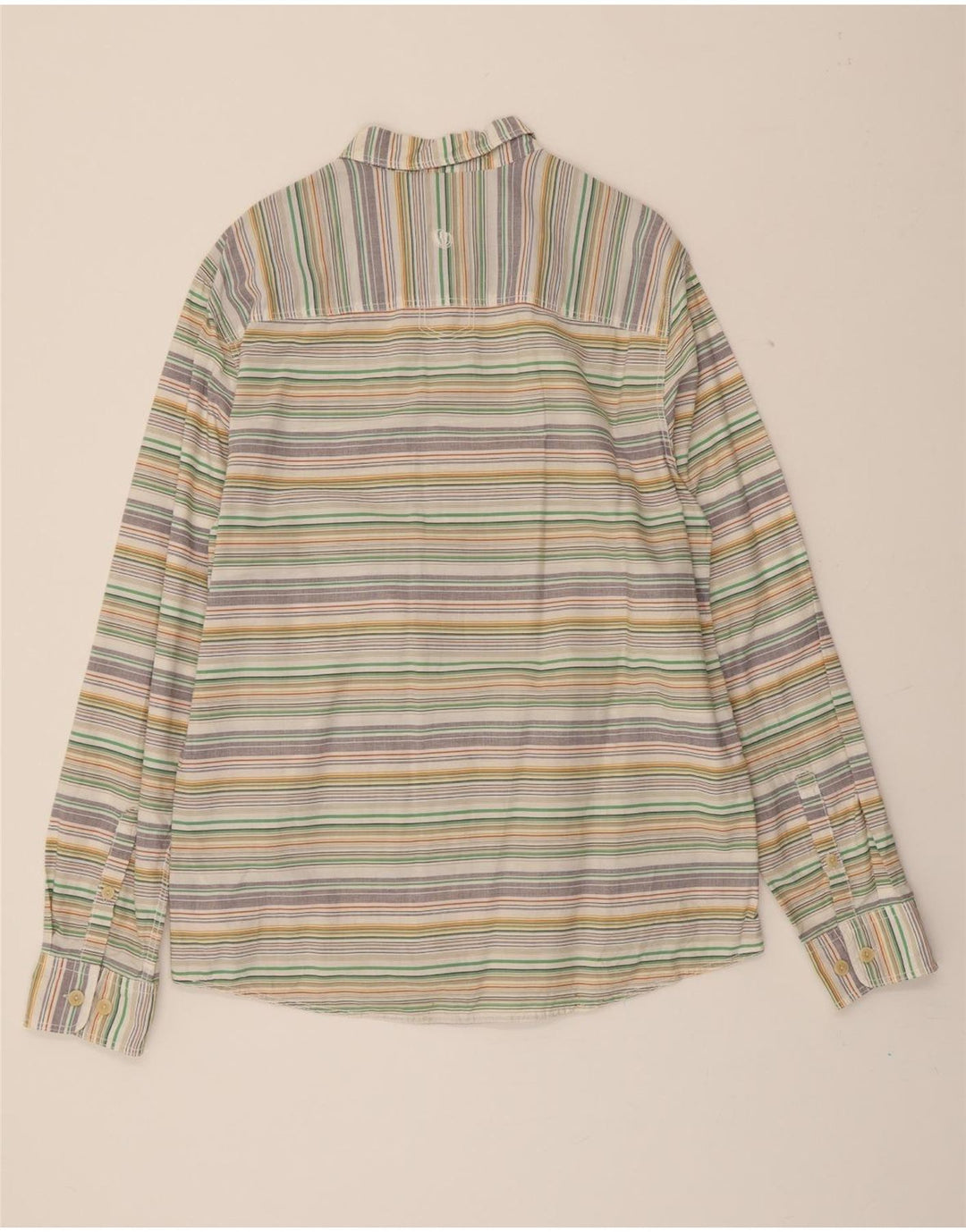 FAT FACE Mens Shirt Large Multicoloured Striped Cotton Vintage Fat Face and Second-Hand Fat Face from Messina Hembry 