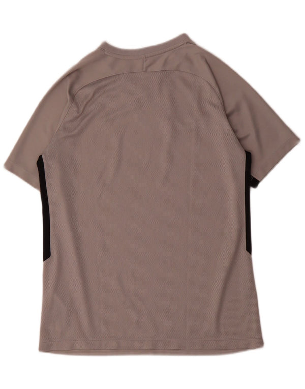 T-shirt Nike Boys Dri Fit Top 13-14 ετών XL Grey Colorblock Polyester