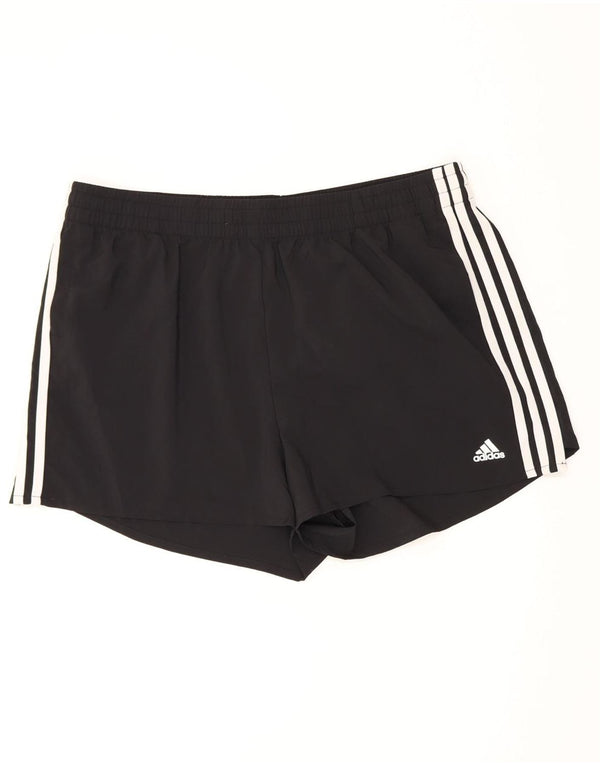 Adidas Γυναικείο Aeroready αθλητικό σορτς UK 20/22 XL μαύρο πολυεστέρα
