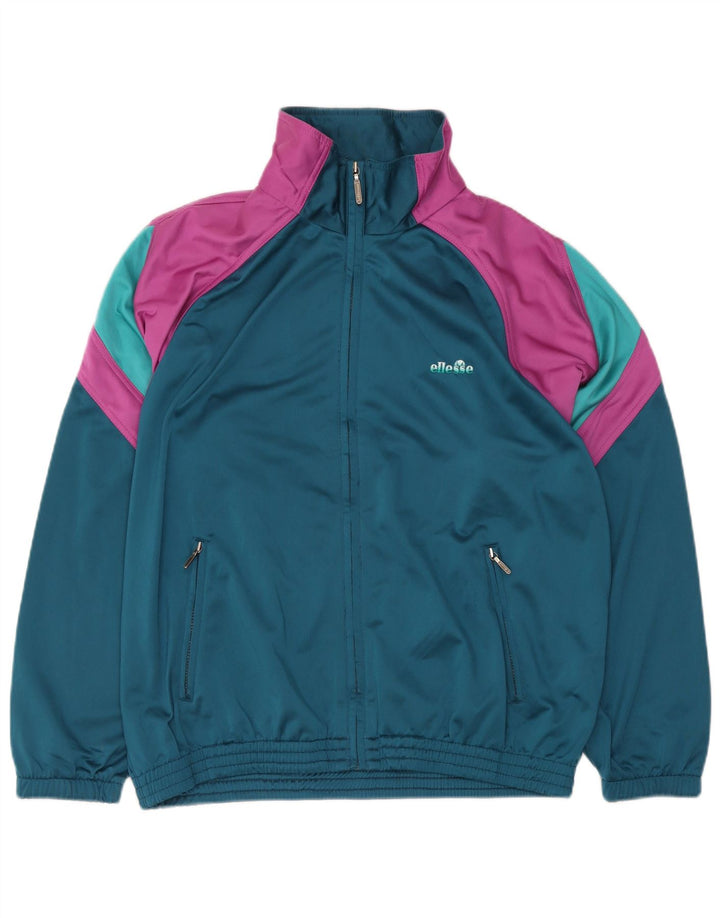 Ανδρική φόρμα Ellesse Top Jacket Large Blue Colourblock Polyester