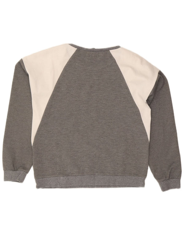 Γυναικείο γραφικό φούτερ Liu Jo Jumper UK 14 Medium Grey Colourblock