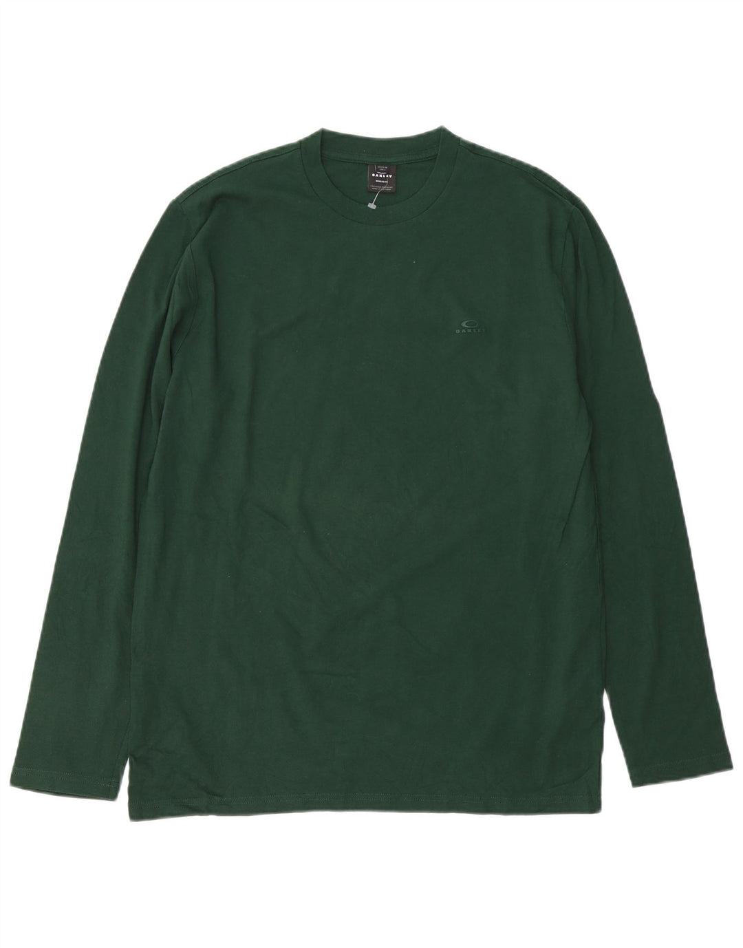 OAKLEY Ανδρικό μπλουζάκι με κανονική εφαρμογή, μακρυμάνικο, μεσαίο πράσινο βαμβακερό