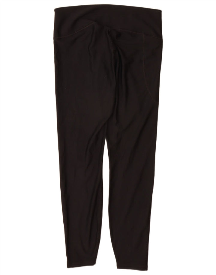 Under Armour Γυναικεία Heat Gear Graphic legging UK 16 Large Black Polyester