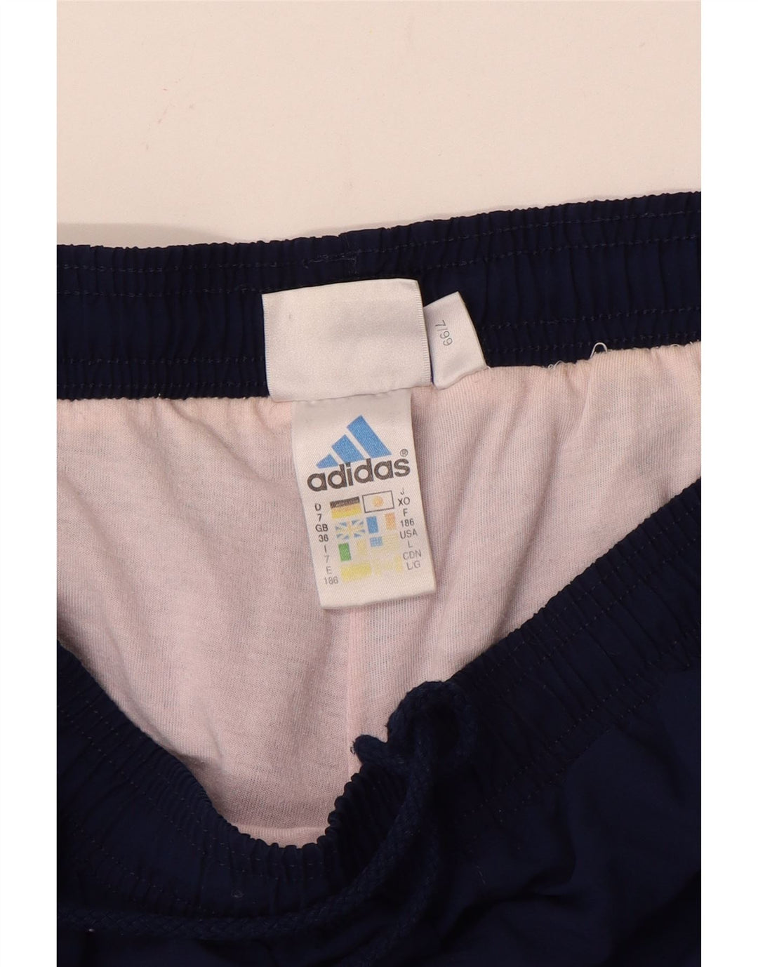 Ανδρική φόρμα Adidas Παντελόνι Joggers Large Navy Blue Polyester
