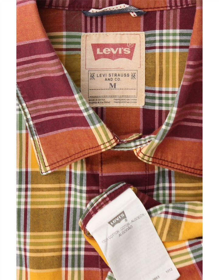 Ανδρικό κοντομάνικο πουκάμισο LEVI'S, μεσαίο πολύχρωμο βαμβακερό