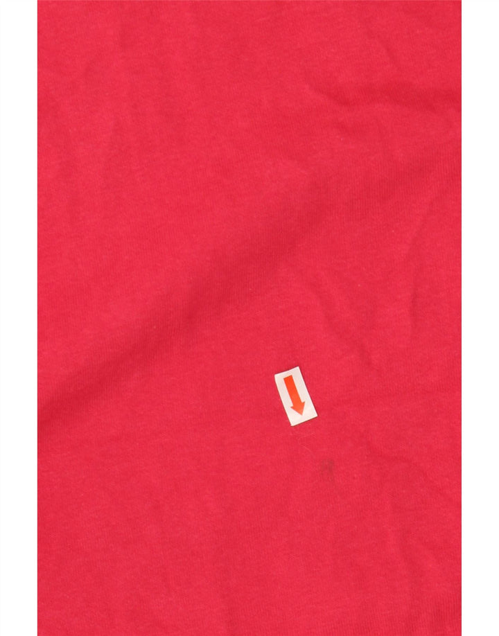 KAPPA Γυναικείο Φούτερ γραφικό Jumper Φόρεμα UK 14 Medium Pink