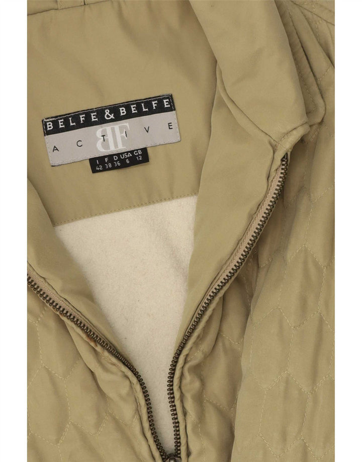 Μπουφάν Belfe & Womens Oversized Καπιτονέ UK 12 Medium Khaki