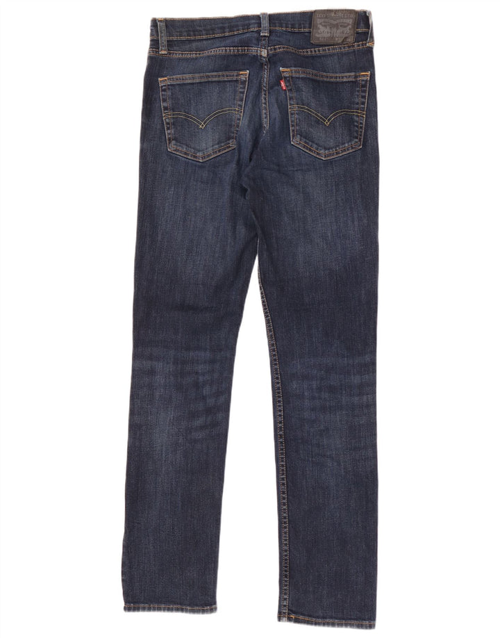 Levi's Mens 511 Slim Jeans SLIW32 L34 Μπλε βαμβακερό
