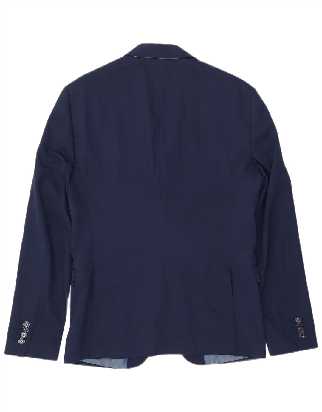 ZARA Ανδρικό σακάκι μπλέιζερ με 2 κουμπιά EU 50 Medium Navy Blue Viscose