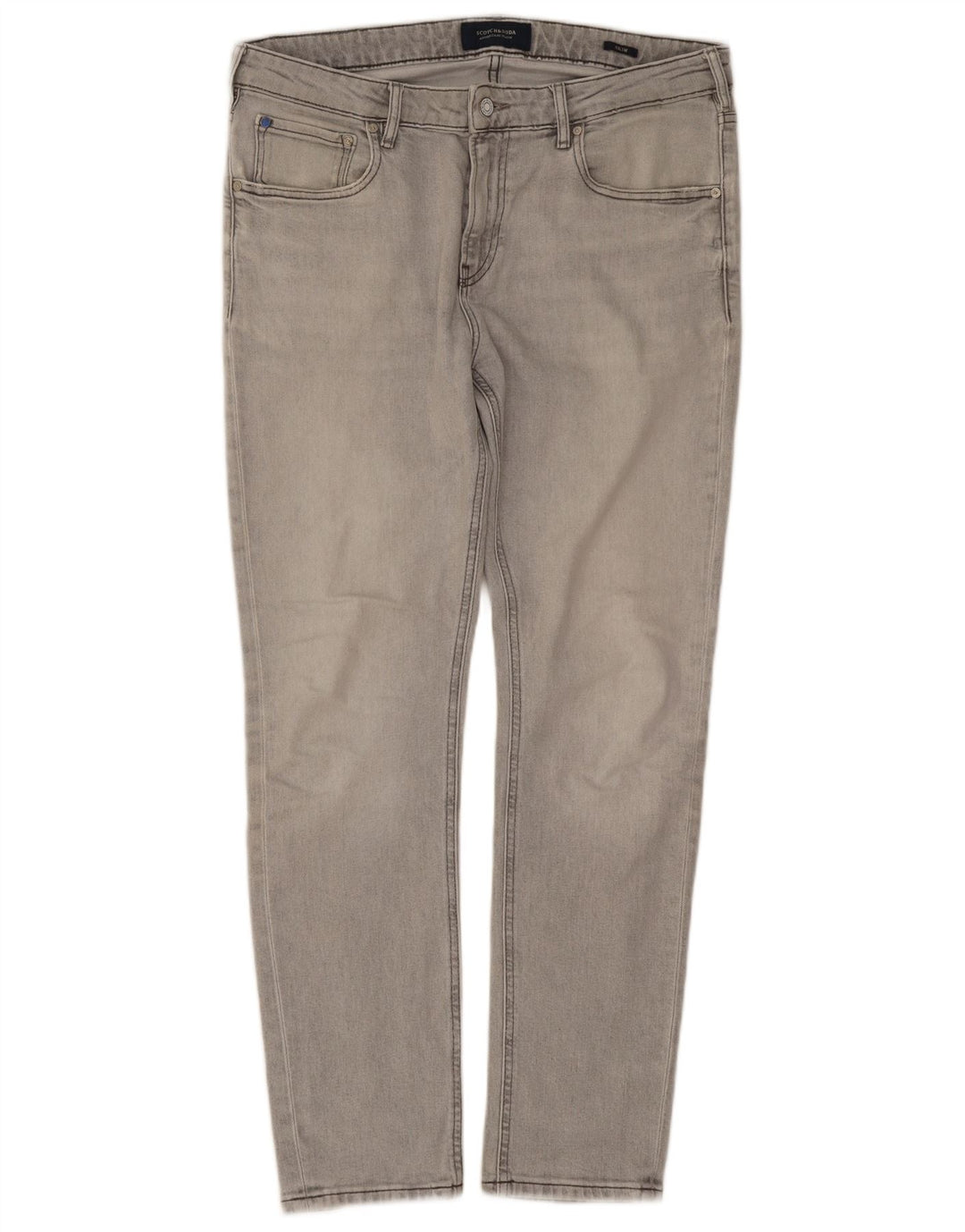 Ανδρικό Scotch & Soda Slim Jeans W34 L30 Γκρι βαμβακερό