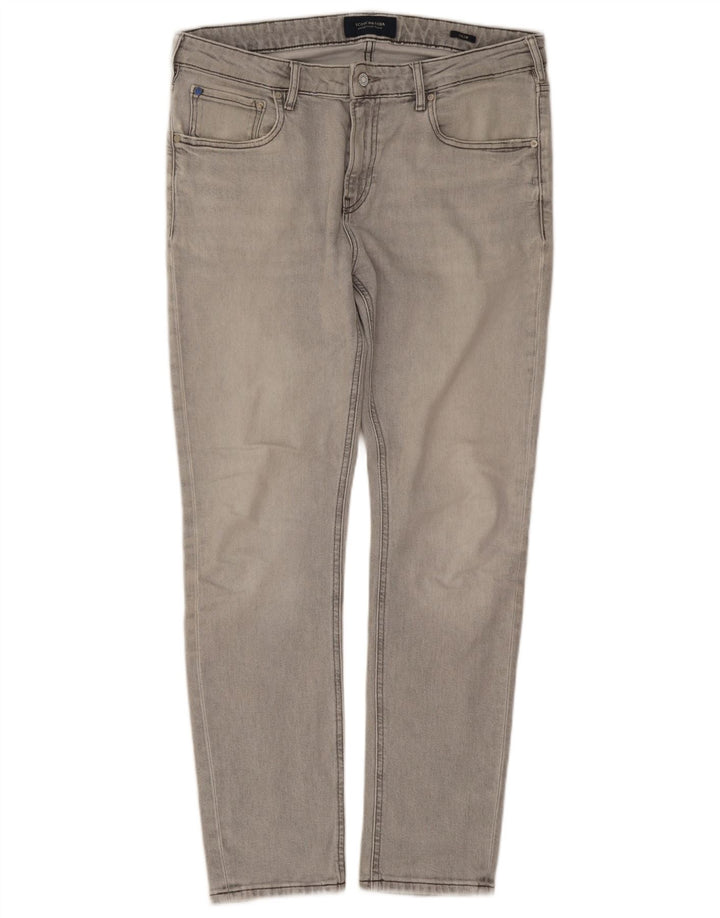 Ανδρικό Scotch & Soda Slim Jeans W34 L30 Γκρι βαμβακερό