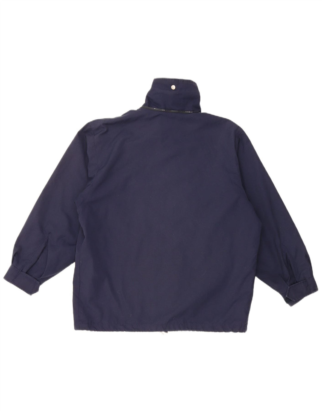 FILA Boys Windbreaker Jacket 9-10 Years Navy Blue Polyester