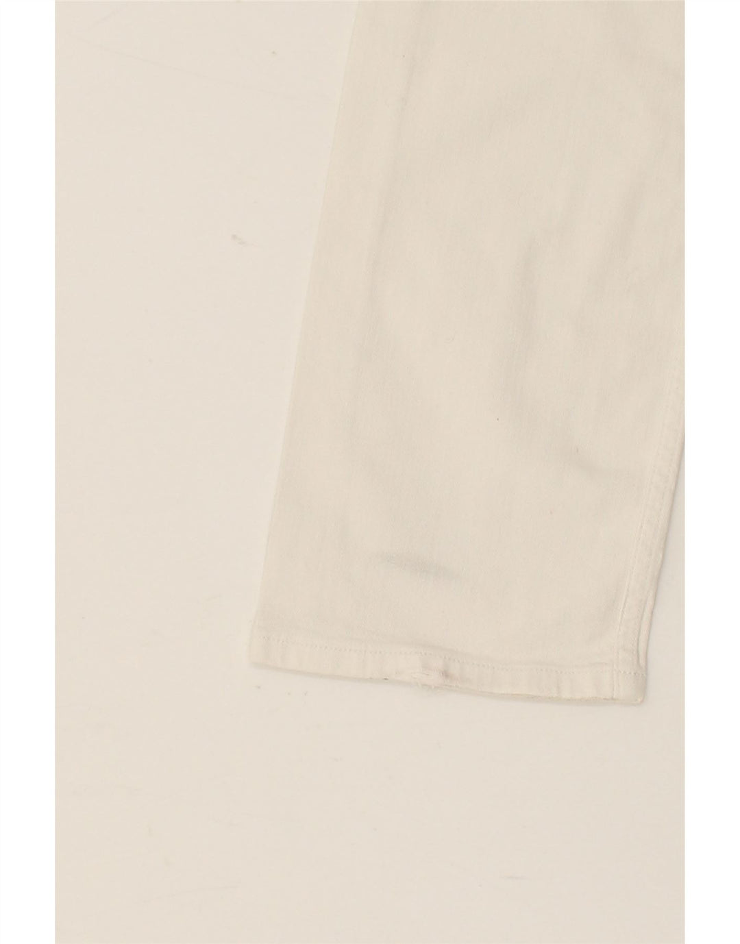 LEE Womens Powell Straight Jeans W33 L34 White Cotton Vintage Lee and Second-Hand Lee from Messina Hembry 