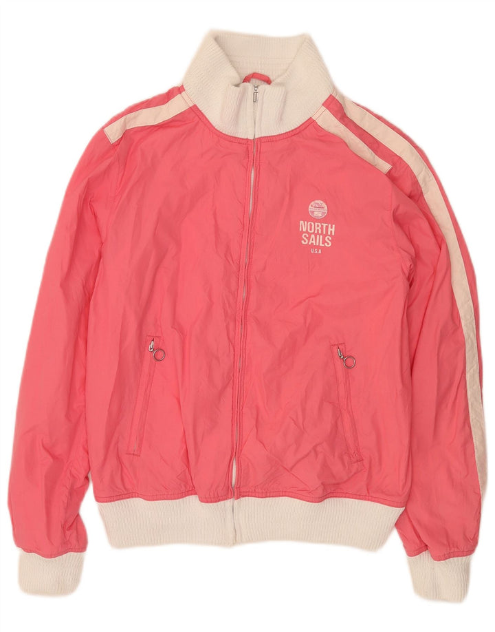 Γυναικεία αθλητική φόρμα North Sails Top Jacket UK 16 Large Pink Colourblock