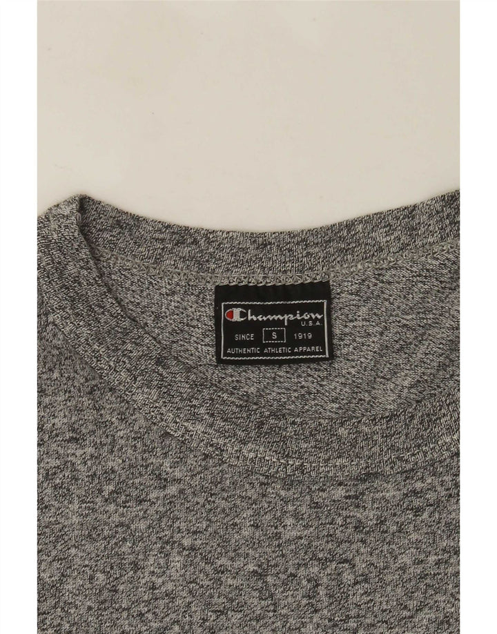 Ανδρικό γραφικό T-shirt CHAMPION Top Small Grey Flecked