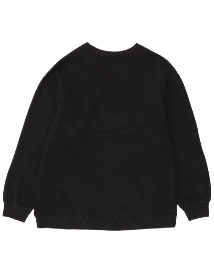 Ανδρικό φούτερ Hollister Jumper Μικρό μαύρο βαμβακερό