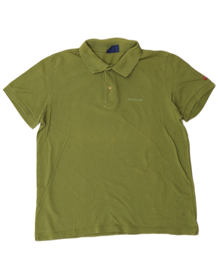 DICKIES Ανδρικό πουκάμισο πόλο XL Πράσινο βαμβακερό