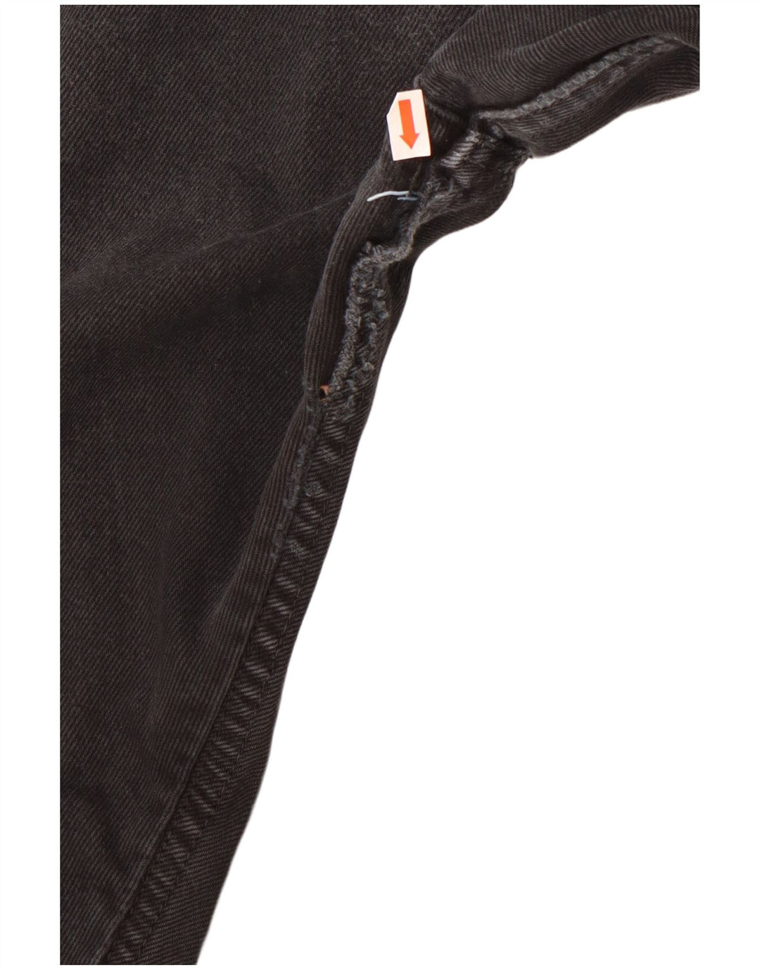 Levi's Mens 501 Distressed Straight Jeans W36 L26 Μαύρο