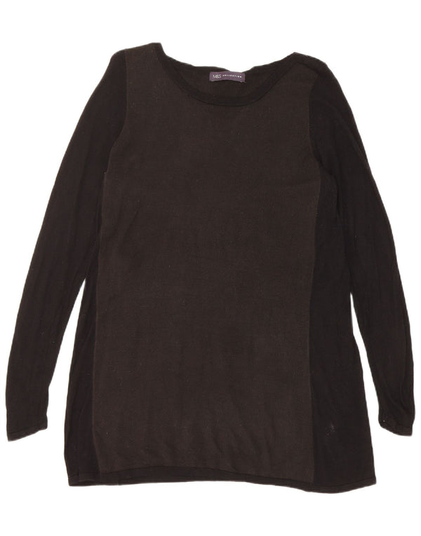 Marks & Spencer Γυναικείο πουλόβερ με λαιμόκαυστο UK 12 Medium Black