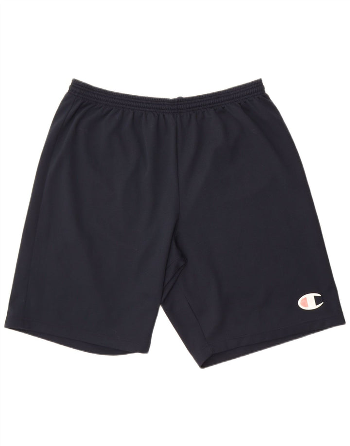 Ανδρικό αθλητικό σορτς Champion 2XL Navy Blue Polyester