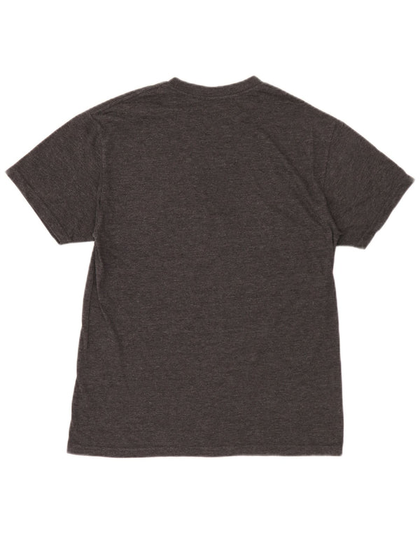 Volcom Mens Graphic T-Shirt Top Small Grey Flecked Cotton