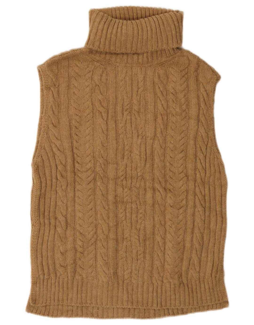 MARKS & SPENCER Γυναικείο γιλέκο υπερμεγέθη φανελάκι UK 6 XS Μπεζ ακρυλικό