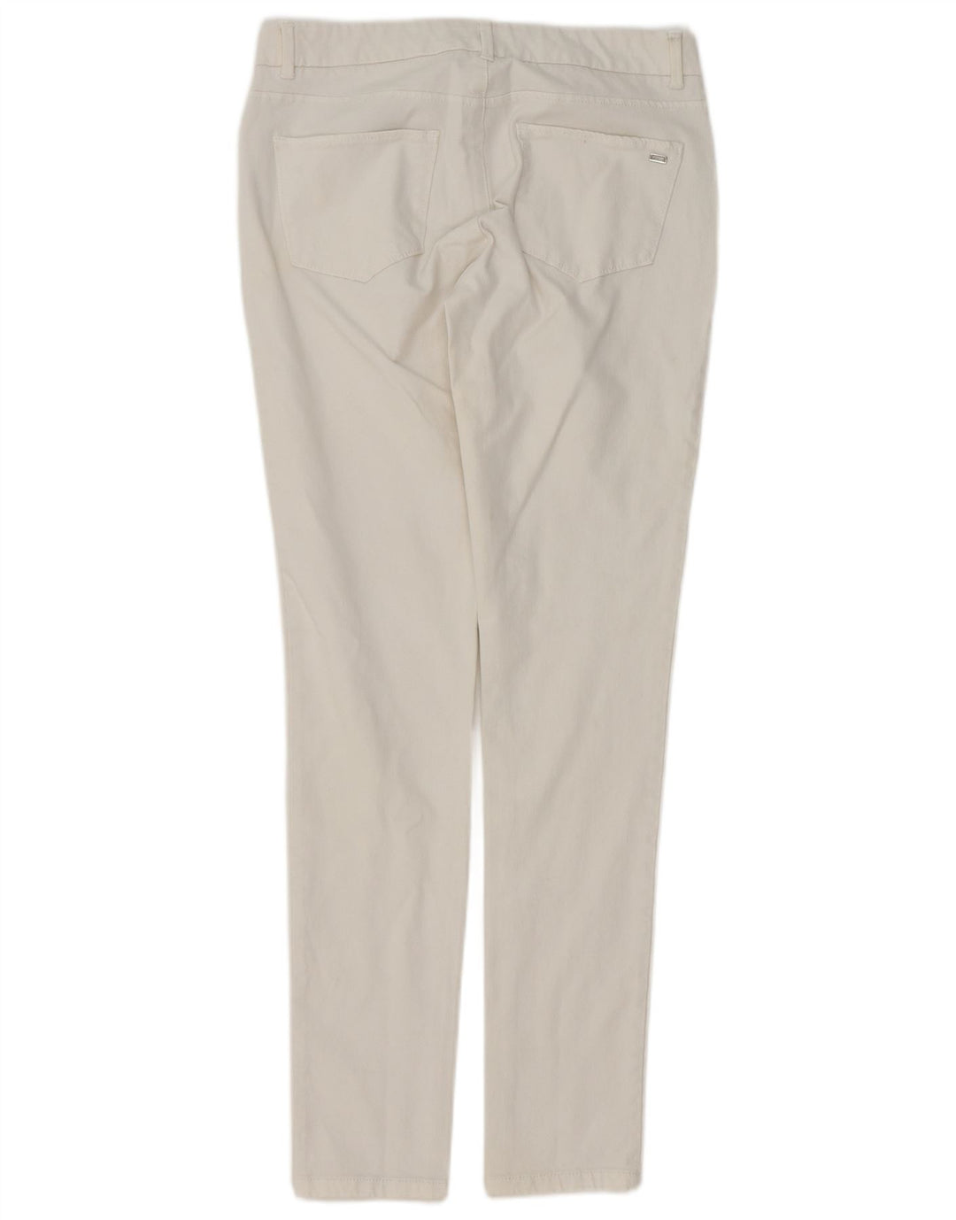 TOMMY HILFIGER Γυναικείο Skinny Jeans US 6 Medium W28 L30 Λευκό βαμβακερό