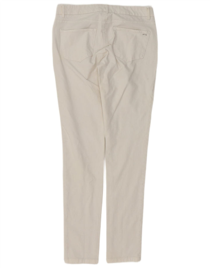 TOMMY HILFIGER Γυναικείο Skinny Jeans US 6 Medium W28 L30 Λευκό βαμβακερό