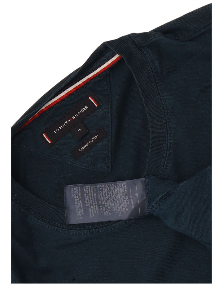 Ανδρικό T-Shirt Tommy Hilfiger Τοπ μεσαίου μπλε βαμβακερό