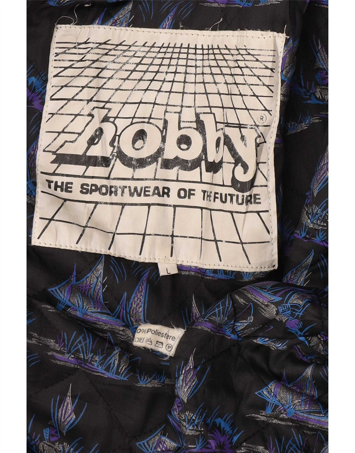 Vintage Ανδρικό Κοντό Πανωφόρι UK 40 Large Navy Blue Wool
