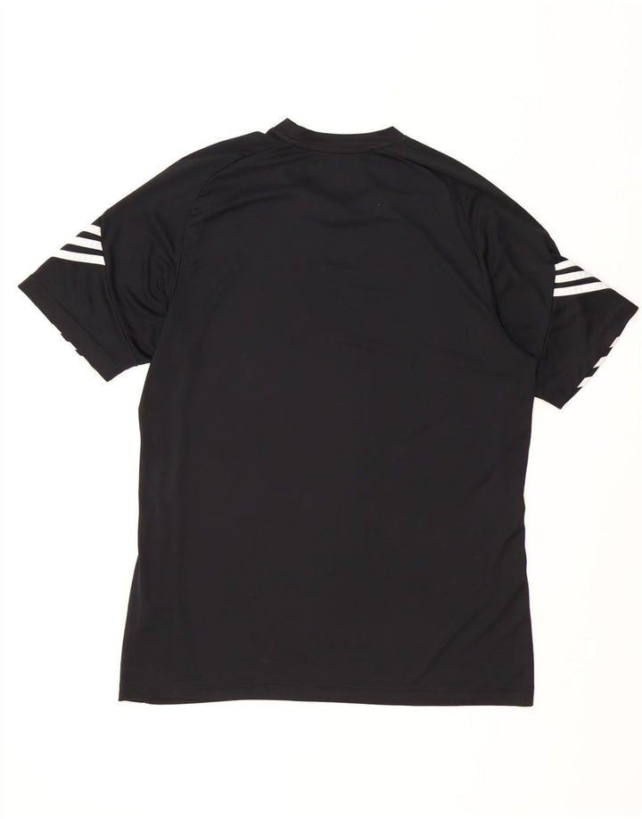 Γραφικό T-Shirt Adidas Mens Climalite Top Large Μαύρο Πολυεστέρας
