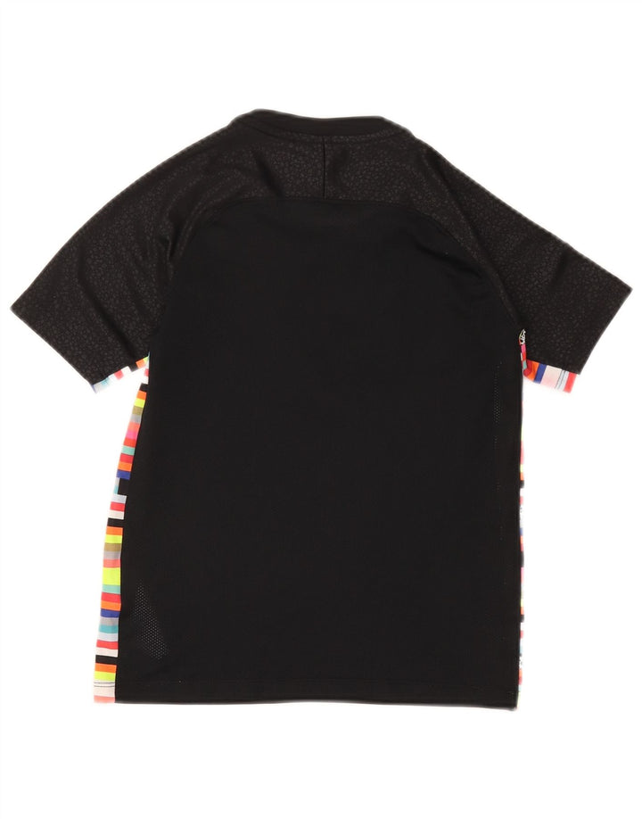Μπλουζάκι Nike Boys Graphic T-shirt 8-9 ετών Μικρό μαύρο ριγέ πολυεστέρα