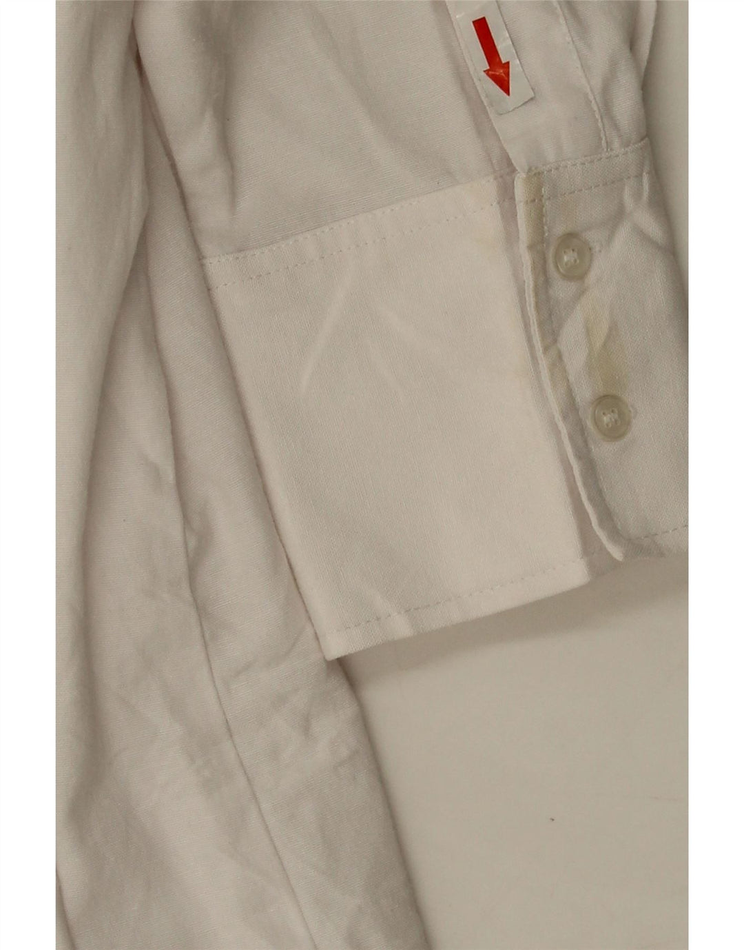 Zara Γυναικείο πουκάμισο Oversized UK 14 Μεσαίο λευκό βαμβακερό