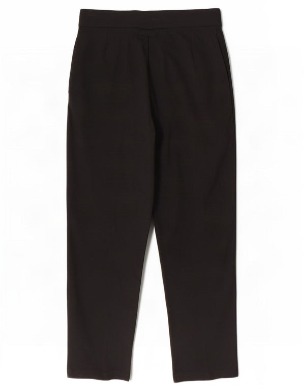 Marks & Spencer Γυναικείο ίσιο casual παντελόνι UK 12 Medium W30 L28 μαύρο
