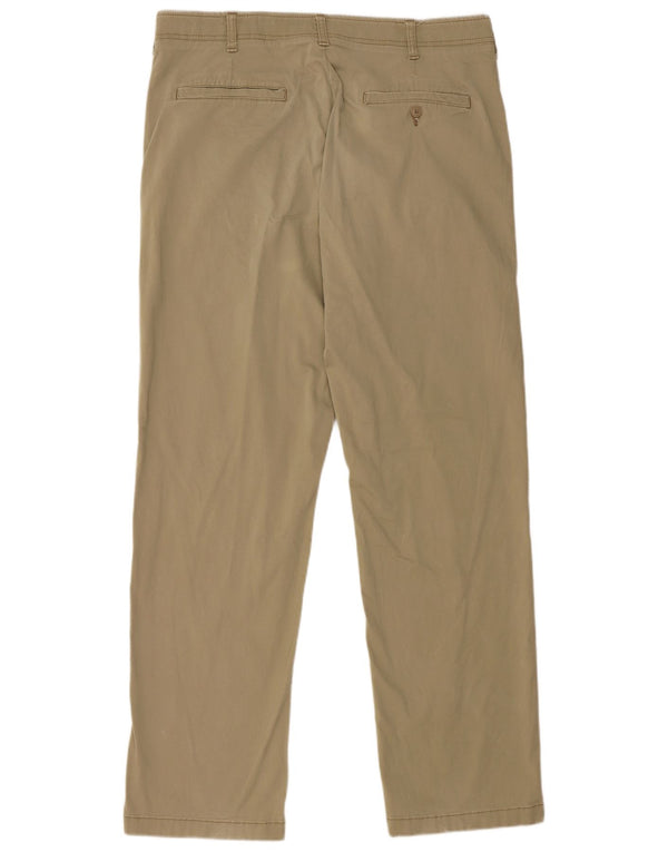 LEE Ανδρικό X-treme Comfort ίσιο παντελόνι Chino W36 L34 Μπεζ βαμβακερό