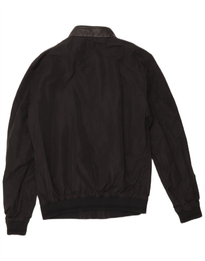 Ανδρικό μπουφάν ZARA Bomber UK 36 Small Black Polyester